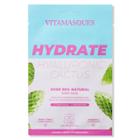 Vitamasques Hydrate Hyaluronic Cactus Biodegradable Sheet Mask & Eco Pouch