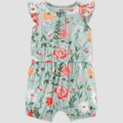 Baby Girls' Floral Romper - Just One You Made By Carter's