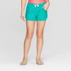 Girls' Ruffle Pocket Swim Shorts - Cat & Jack Teal