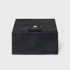 Fold Up Travel Box Jewelry Storage - A New Day Black