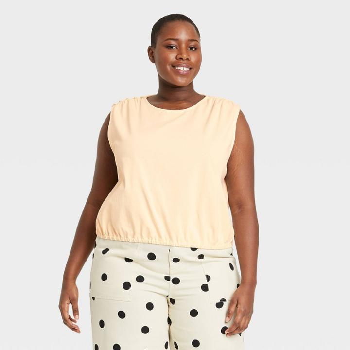 Women's Plus Size Tank Top - Who What Wear Yellow