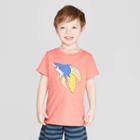 Toddler Boys' Short Sleeve Banana Shark T-shirt - Cat & Jack Peach