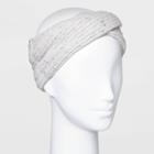 Women's Rib Headband - Universal Thread Cream, Ivory