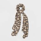 Snake Print Twister Scarf Hair Elastic - Wild Fable