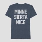 Petitemen's Short Sleeve Minne Sorta Nice Graphic T-shirt - Awake Navy S, Size: