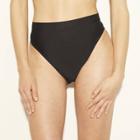 Shade & Shore Women's High Leg High Waist Cheeky Bikini Bottom - Shade &