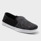 Men's Dearfoams Fold Down Closed Back Slipper - Black