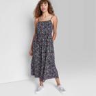 Women's Sleeveless Airy Woven Dress - Wild Fable Xs, Multicolored Floral