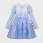 Girls' Disney Frozen 2 Elsa Long Sleeve Cosplay Dress -