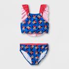 Mickey Mouse & Friends Girls' Minnie Mouse 2pc Bikini