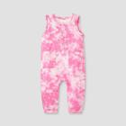 Baby Tie-dye Romper - Cat & Jack Light Pink