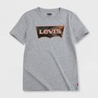 Levi's Boys' Batwing Logo Short Sleeve T-shirt - Heather Gray