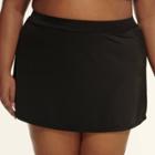 Target Plus Size Women's Plus Slimming Control Skirt - Dreamsuit By Miracle Brands Black