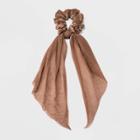 Hair Twister With Scarf Tail - A New Day Beige