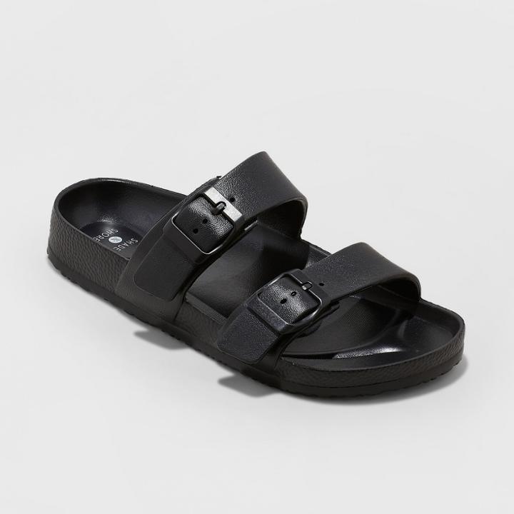 Shade & Shore Women's Neida Eva Two Band Flip Flop Slide Sandals - Shade &