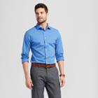 Men's Slim Fit Button-down Dress Shirt - Goodfellow & Co Blue