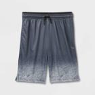Boys' Geometric Ombre Performance Shorts 7 - All In Motion Gray