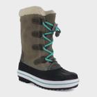 Girls' Paloma Tall Sherpa Winter Boots - Cat & Jack Tan