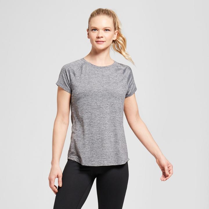 Women's Soft Tech T-shirt - C9 Champion Dark Heather Gray M, Size: Medium, Dark Grey Gray