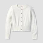 Girls' Button-down Cardigan - Cat & Jack Cream
