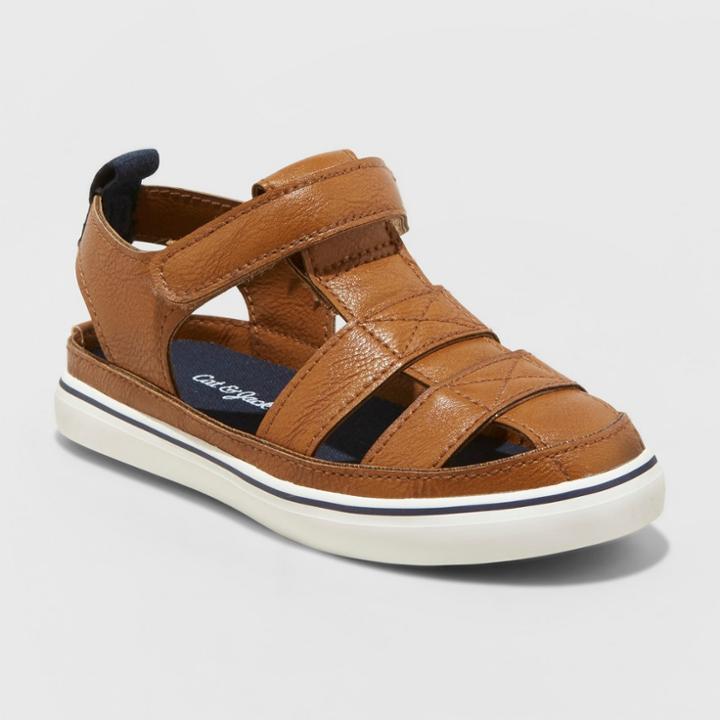Toddler Boys' Herschel Fisherman Sandals - Cat & Jack Brown