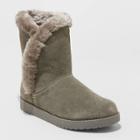 Women's Daniah Suede Mid Boots - Universal Thread Gray