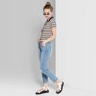 Women's High-rise Girlfriend Jeans - Wild Fable Blue