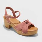 Women's Eleanor Heels - Universal Thread Dark Pink