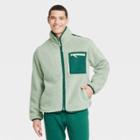 Men's Faux Shearling Jacket - Goodfellow & Co Aqua Green