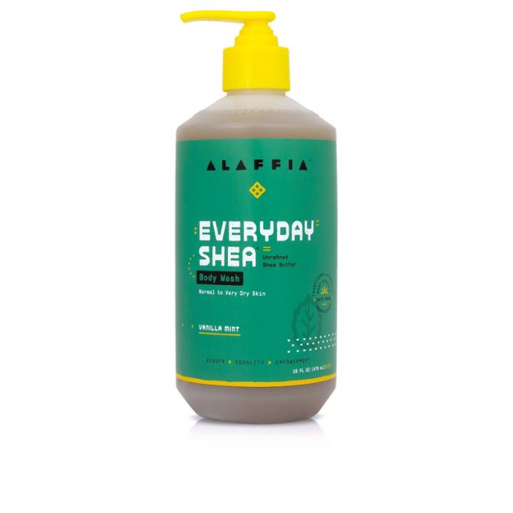 Alaffia Everyday Shea Body Wash - Vanilla Mint
