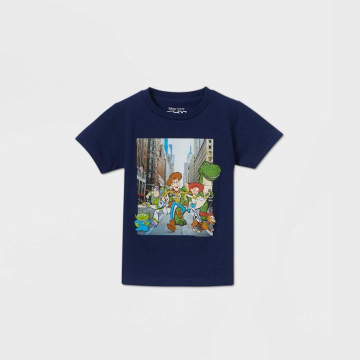Toddler Boys' Toy Story Dash T-shirt - Navy 12m, Boy's, Blue