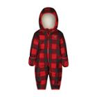 Genuine Kids From Oshkosh Oshkosh B'gosh Baby Boys' Plaid Bunting Snowsuits Red