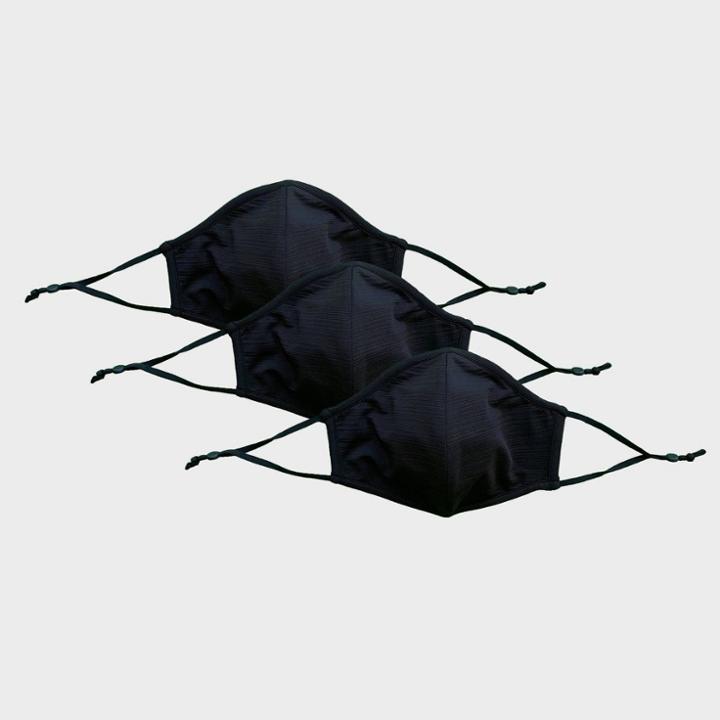 Dolan Adult 3pk Active Face Masks - Black