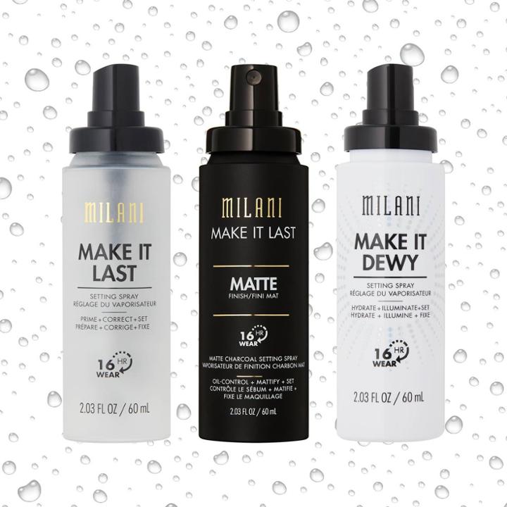 Milani Setting Spray Trio - 6.09 Fl Oz