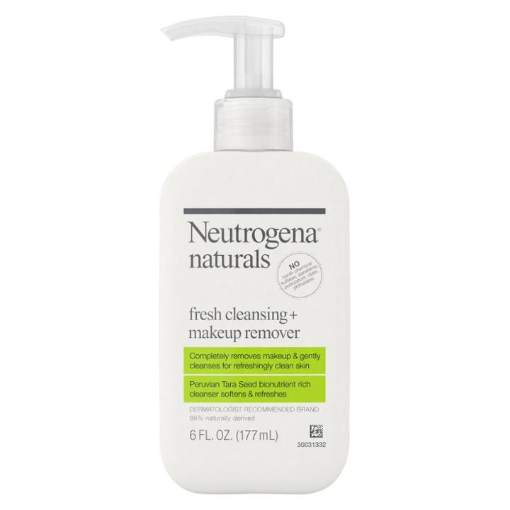 Neutrogena Naturals Fresh Cleansing + Makeup Remover - 6 Fl Oz Bottle