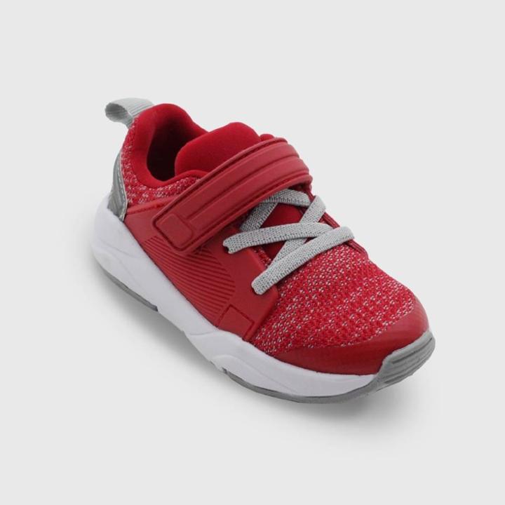Toddler's Wide Width Vance Sneakers - Cat & Jack Red