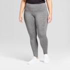 Women's Plus-size Embrace Leggings - C9 Champion Dark Gray Heather