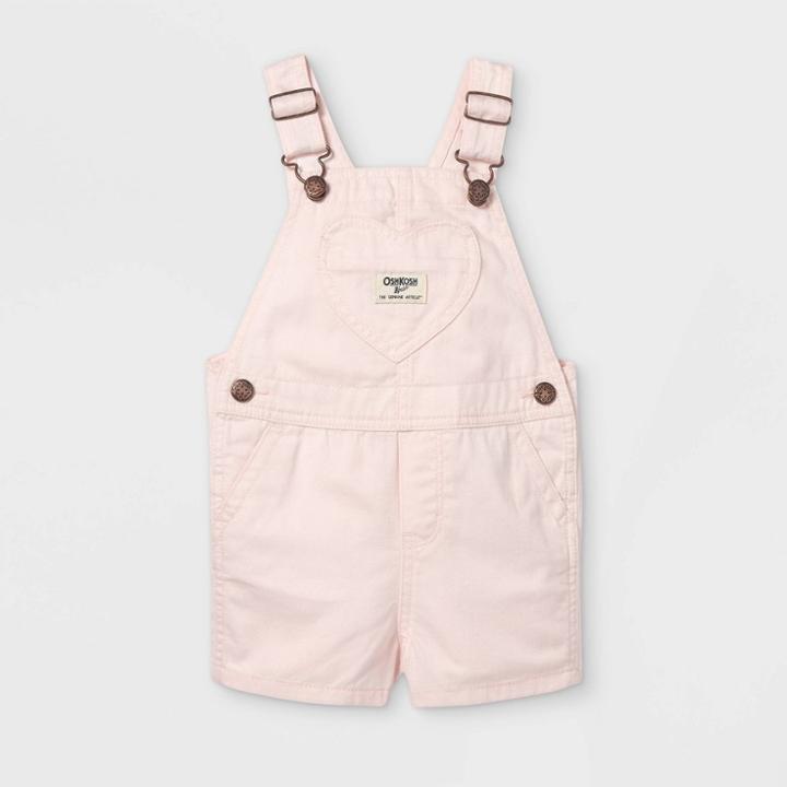 Oshkosh B'gosh Toddler Girls' Heart Pocket Shortalls -