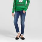 Plus Size Girls' Super Skinny Jean - Cat & Jack Dark Wash 12 Plus, Size: