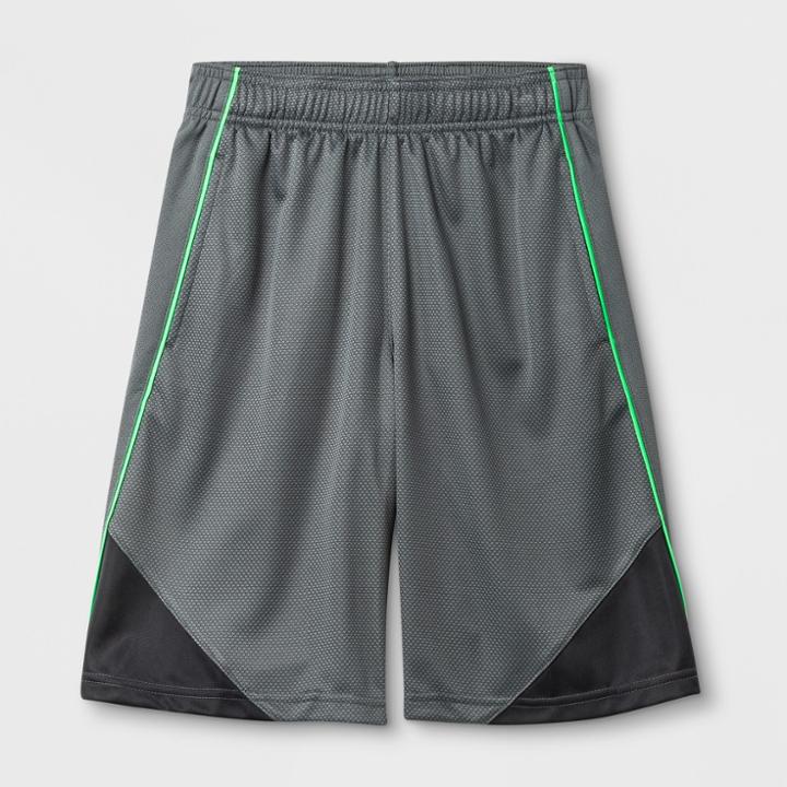 Boys' Core Basketball Shorts - C9 Champion Hardware Gray