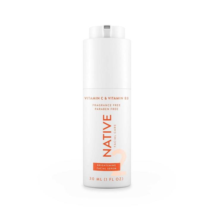 Native Brightening Vitamin C And Niacinamide Facial Serum, Fragrance Free