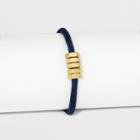 Half United Honeybee Bracelet - Deep Navy, Navy Blue