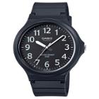 Casio Men's Super Easy Reader Watch, Black/white Dial -