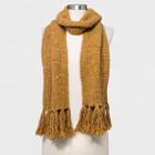 Women's Wool Blanket Scarf - Universal Thread Gold
