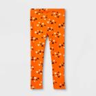 Toddler Girls' Halloween Heart Leggings - Cat & Jack Orange