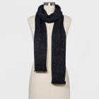 Women's Ribbed Oblong Scarf - Universal Thread Navy (blue)