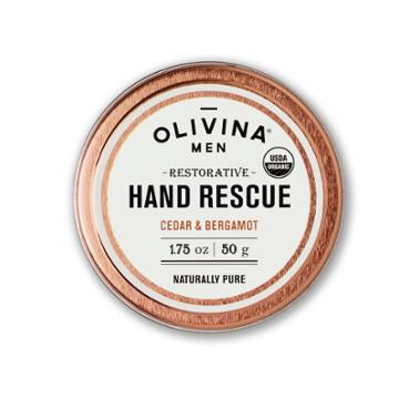 Olivina Men Hand Rescue Cedar And Bergamot