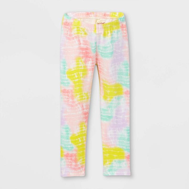 Toddler Girls' Tie-dye Leggings - Cat & Jack