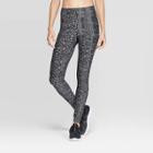 Women's Training Jacquard High-waisted Leggings 28.5 - C9 Champion Black Heather L, Size: Large, Black Grey