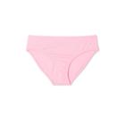Women's Sustainably Made Plus Size Ribbed Hipster Bikini Bottom - Xhilaration Pink